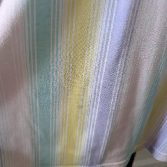 Darling Vintage Pastel Striped Polo - Picture 6 of 6